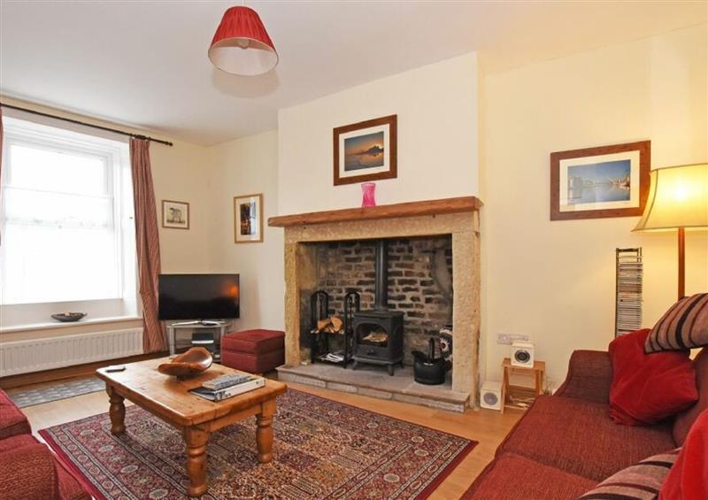 Relax in the living area at Riverside Cottage, Warkworth