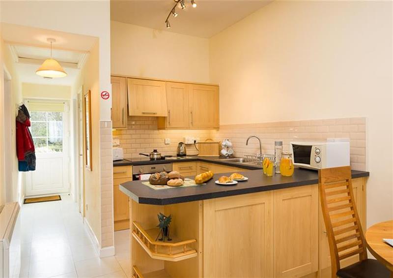 This is the kitchen at Riverside Cottages No 2, Ambleside