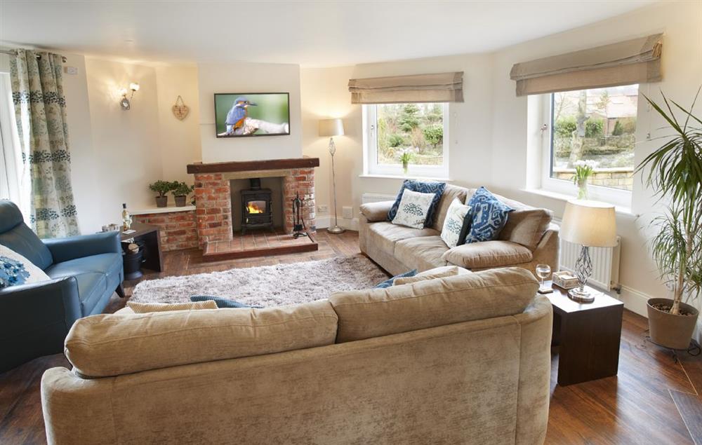 Sitting room at Riverside Farm Cottage, Kirby Mills, Kirkbymoorside