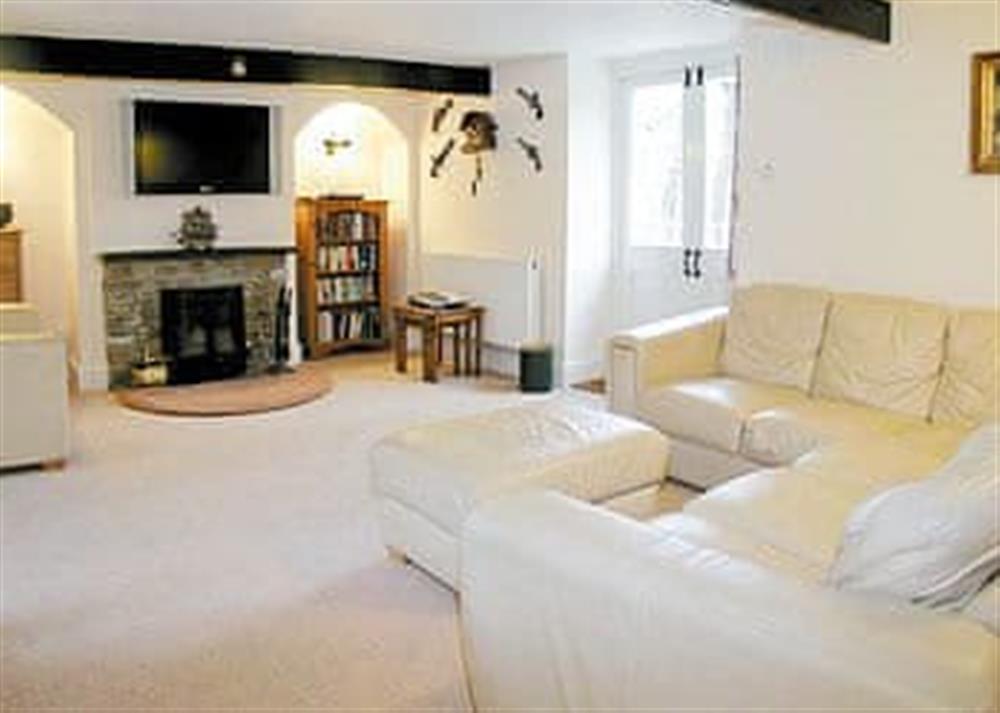 Living room at Riverside in Great Torrington, North Devon., Great Britain