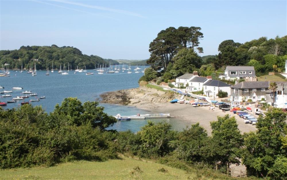 Taken from the South West coastal path - turn around, keep walking and you'll soon be at Swanpool and then Maenporth! at Riverside in Helford Passage