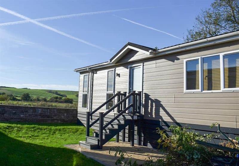 One of the accommodation at Riverside Holiday Park in Amberley, West Sussex