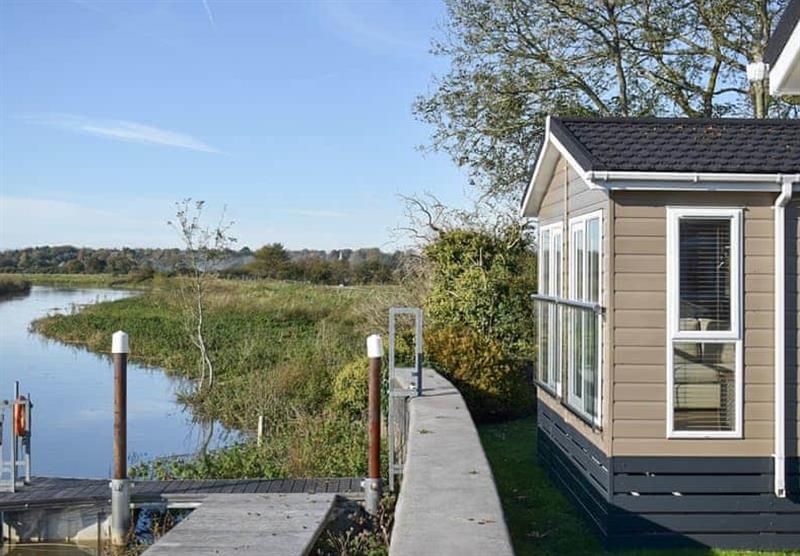 Riverside setting at Riverside Holiday Park in Amberley, West Sussex