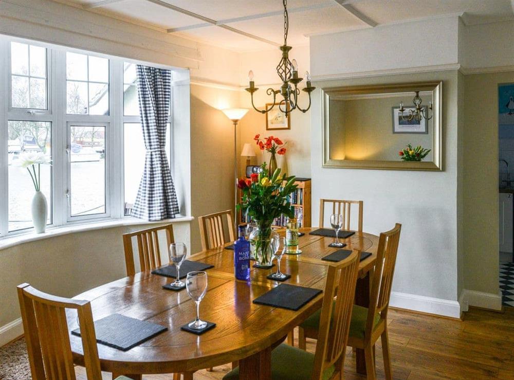 Spacious dining area at Riverside House in Beccles, Suffolk