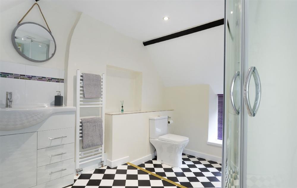 Shower room with walk in shower at Riverside House, Bidford-on-Avon
