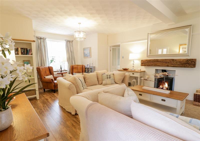 Enjoy the living room at Riverside House, Llanfechell