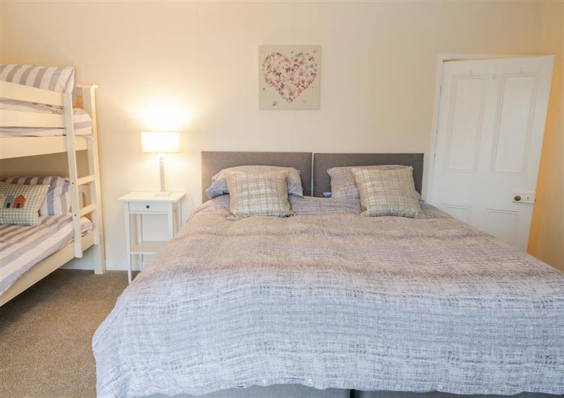One of the 3 bedrooms at Riverside House, Llanfechell