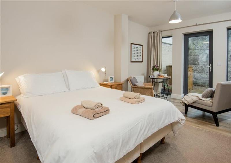 One of the 2 bedrooms at Riverside Lodge, Alnmouth