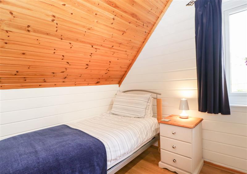 This is a bedroom at Riverside Lodge, Milton on Stour near Gillingham