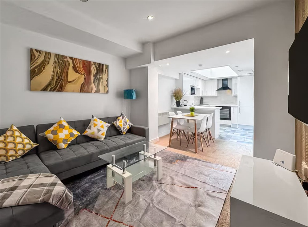 Living area at Riverside Lofts in Newcastle Upon Tyne, Tyne and Wear