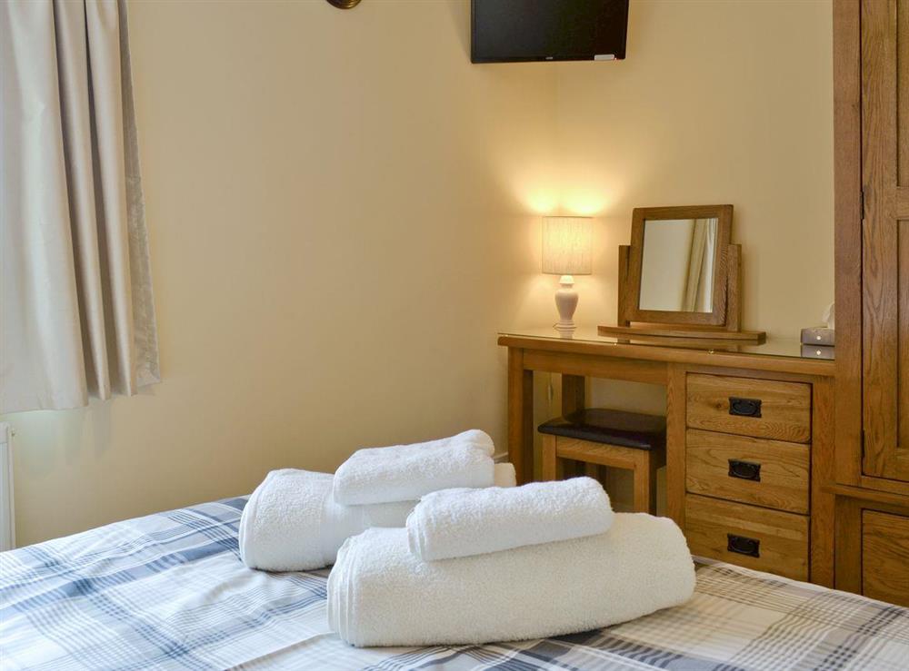 Dressing area of double bedroom at Riverside Mews in Bideford, Devon