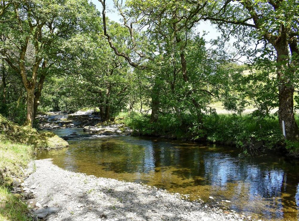 Situated beside the River Mint at Riverside Mill & Glamping Pod in Patton, near Kendal, Cumbria