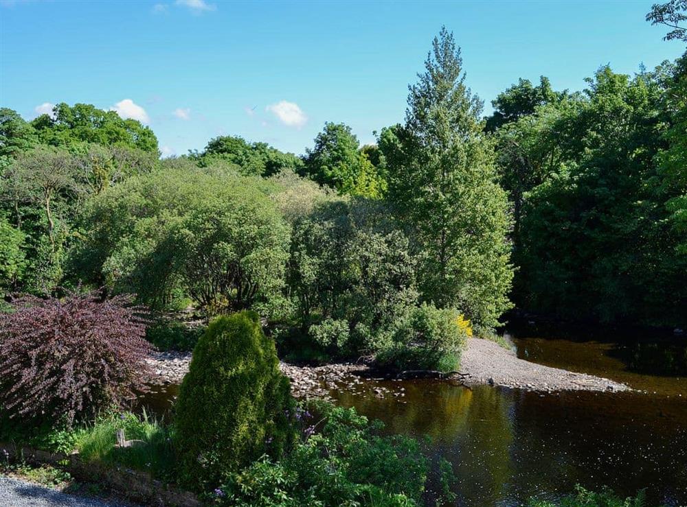 Beautiful river views at Riverside in Newton Stewart, Dumfries and Galloway, Wigtownshire