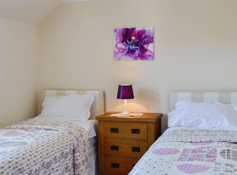Comfortable and warm twin bedded room at Riverside in Newton Stewart, Dumfries and Galloway, Wigtownshire