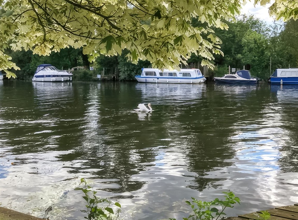 View at Riverside Retreat in Beccles, Suffolk