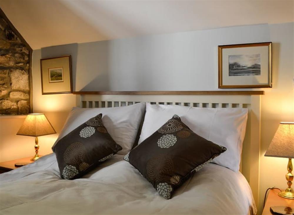 Double bedroom at Riverside in Tintern, near Monmouth, Gwent