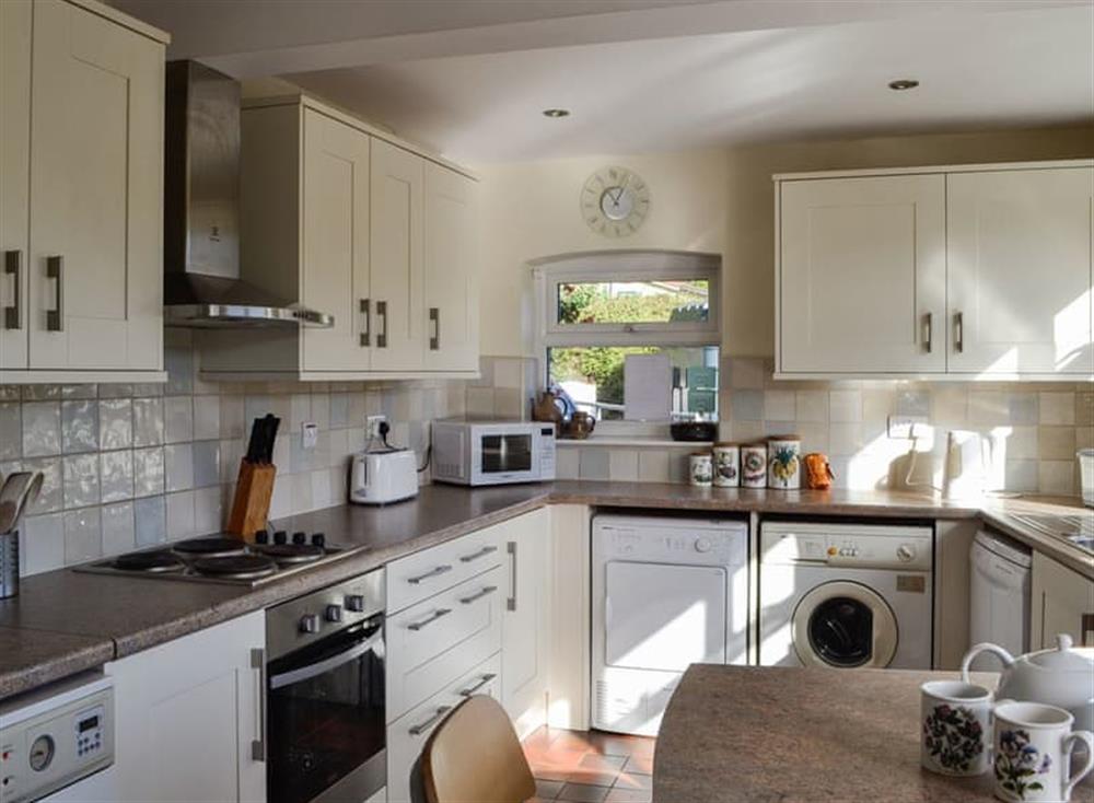 Kitchen at Riverside in Tintern, near Monmouth, Gwent