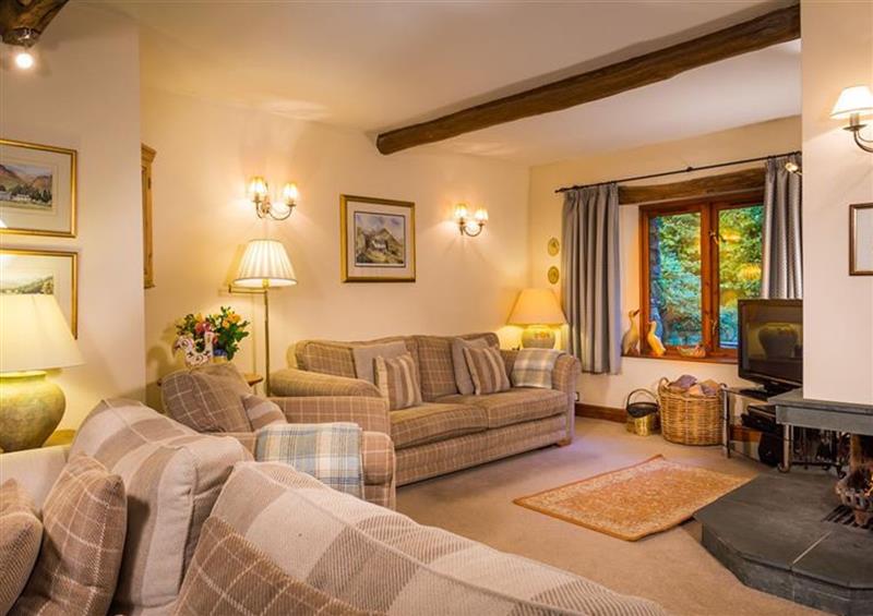 Relax in the living area at Riverside, Troutbeck