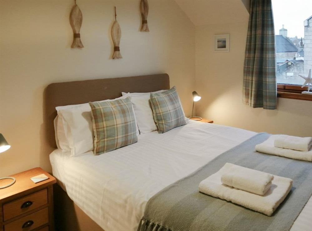 Double bedroom at Riverside View in Nairn, Morayshire
