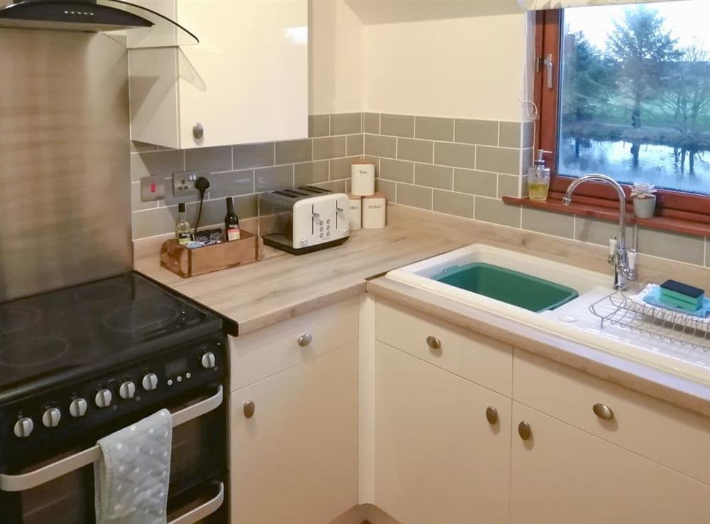 Kitchen at Riverside View in Nairn, Morayshire