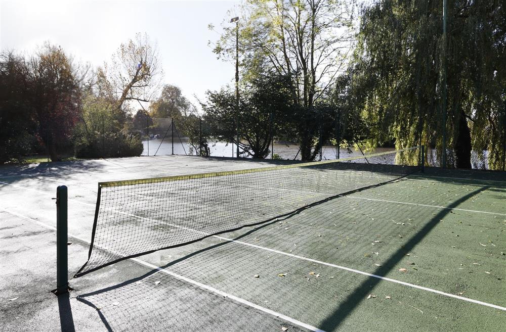 The tennis court