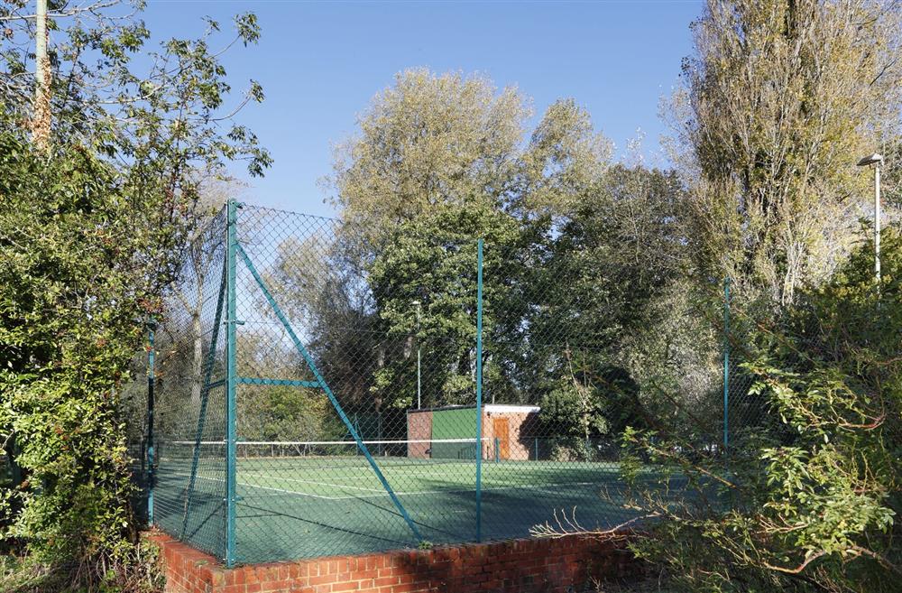 The tennis court