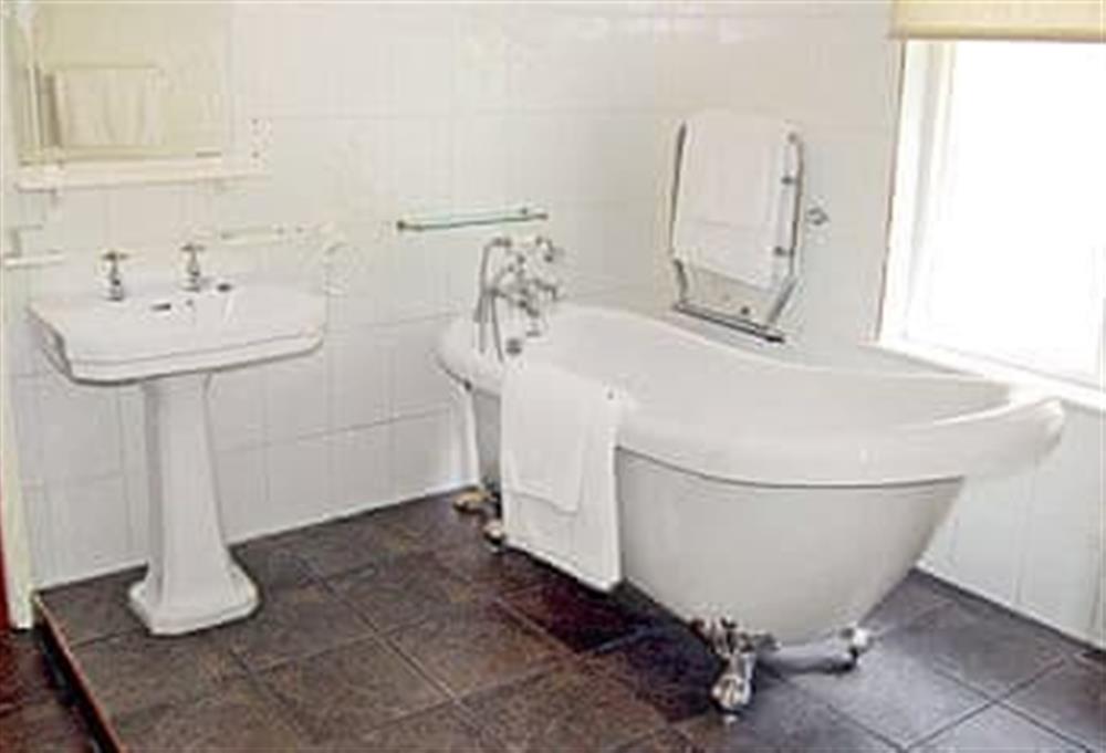 Bathroom at Riverside Villa in Liskeard, Cornwall