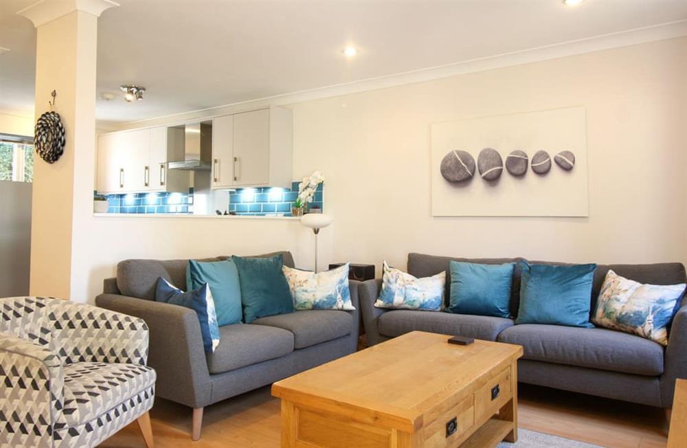 Living area at Riverstones in Falmouth, Cornwall