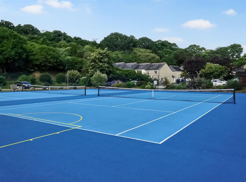Tennis/Basketball Courts at Pendra Loweth at Riverstones in Falmouth, Cornwall