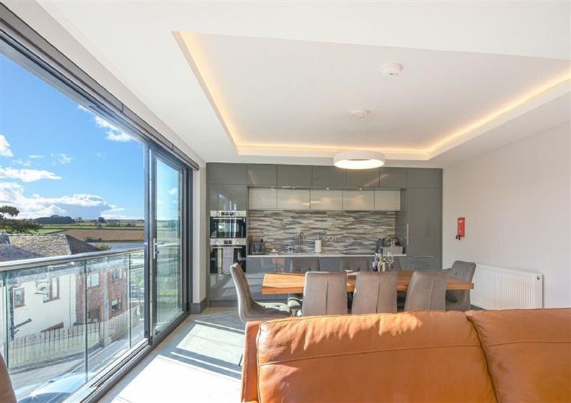 Relax in the living area at Riverview, Alnmouth