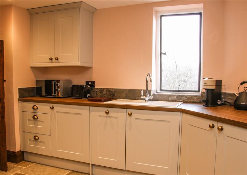 This is the kitchen at Riverview Apartment, Bridgnorth