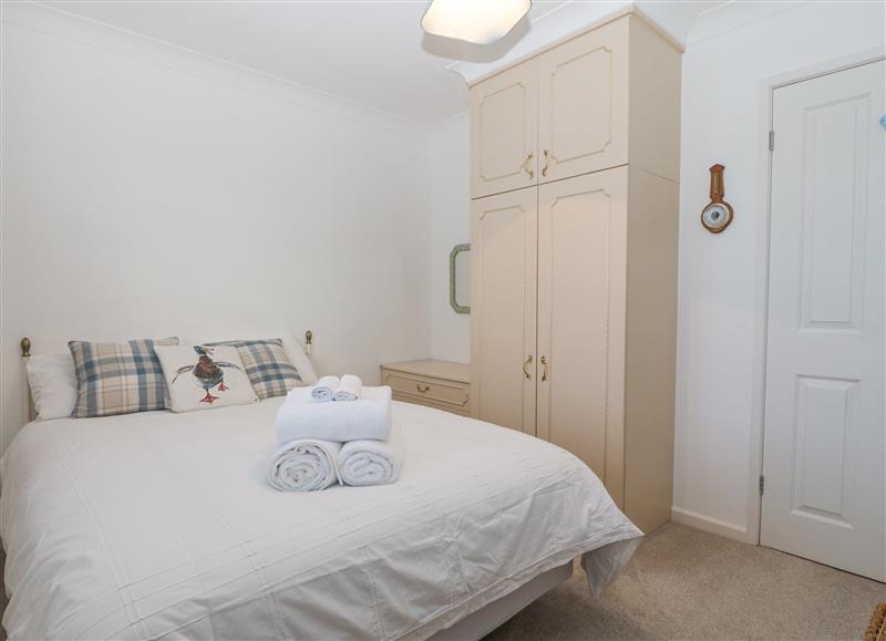One of the bedrooms at Riverview Apartment, Cemaes Bay