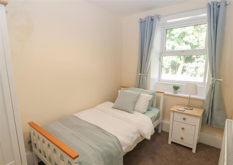One of the 2 bedrooms at Riverview Cottage, Holmbridge