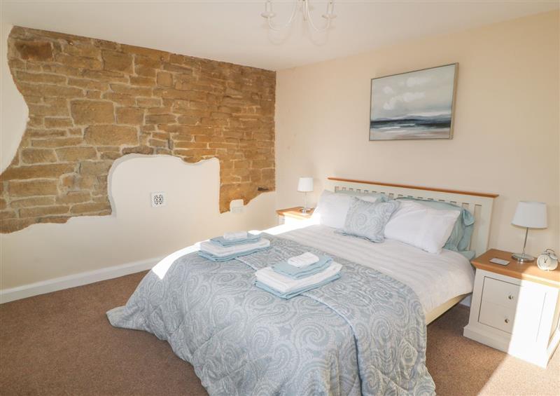 One of the bedrooms at Riverview Cottage, Holmbridge