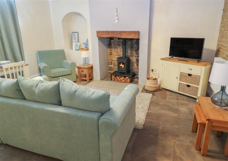 This is the living room at Riverview Cottage, Holmbridge