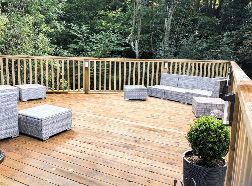 Decking (photo 2) at Riverview in Glyn Ceiriog, Clwyd