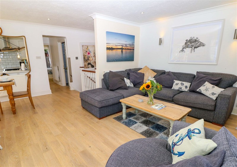 Enjoy the living room at Riverview, Hamble