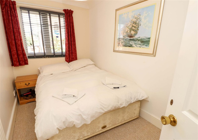 One of the bedrooms at Riverview, Hamble