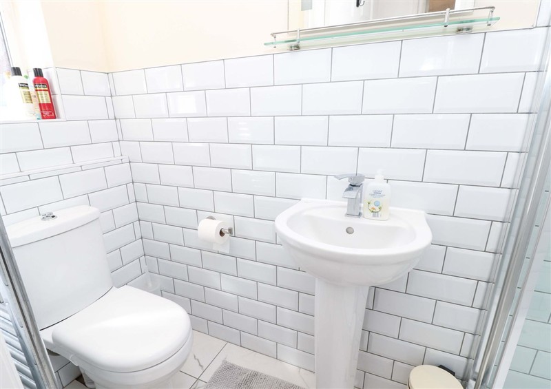 This is the bathroom at Riverview, Hamble