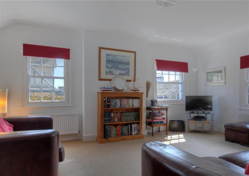 Relax in the living area at Riverview, Lyme Regis
