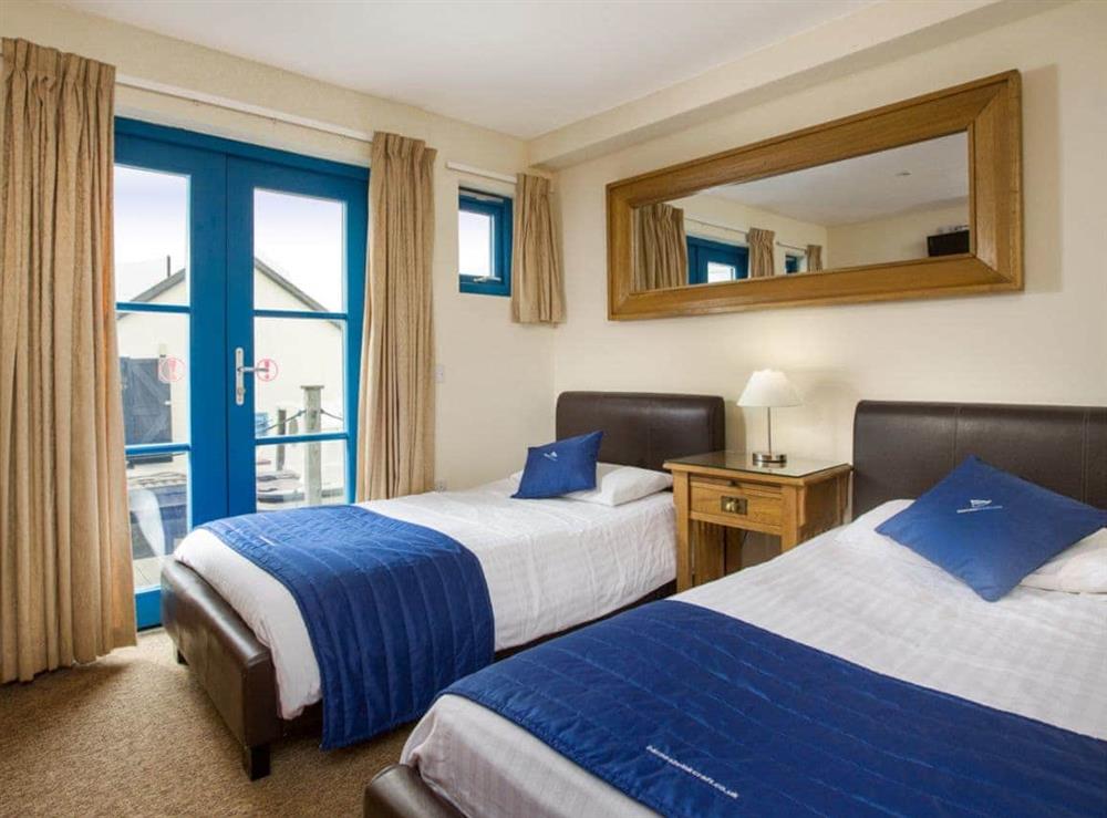 Well presented twin bedroom at Riverview in Wroxham, Norwich., Norfolk