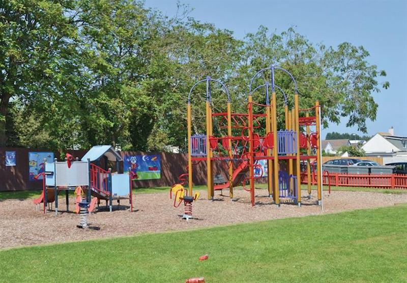 Children’s play area at Riviera Bay in Brixham, Devon