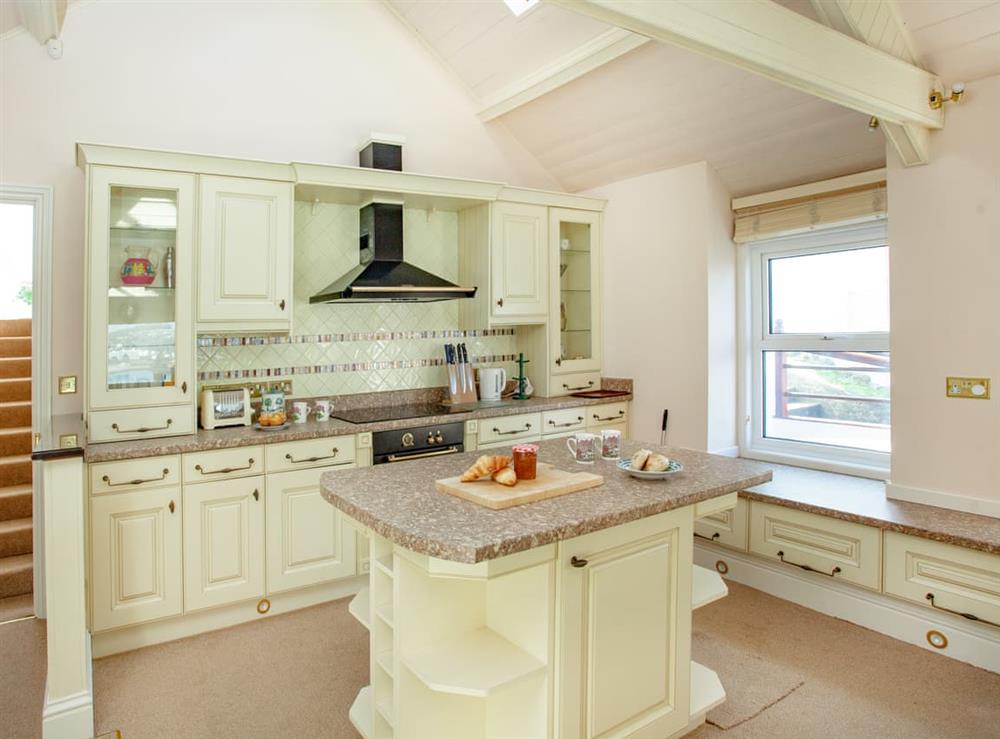Kitchen area at Riviera View in Torquay, Devon