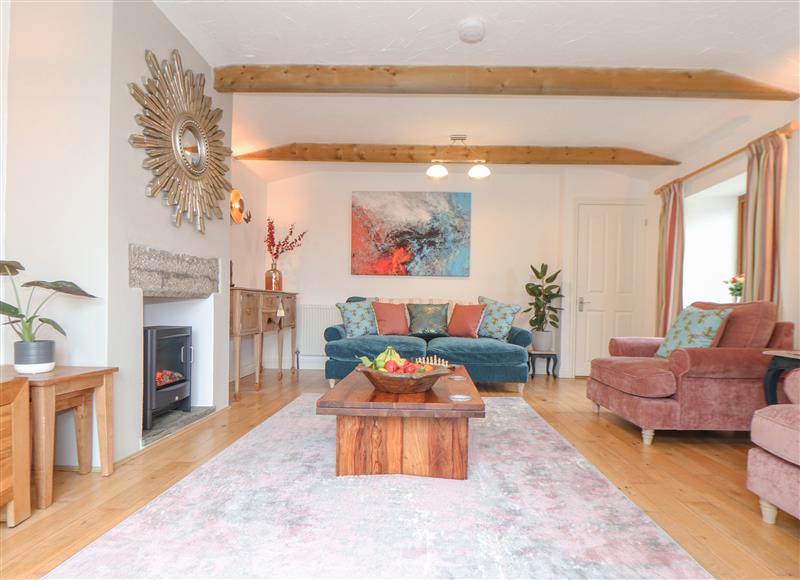 This is the living room at Riviere Barton, Hayle