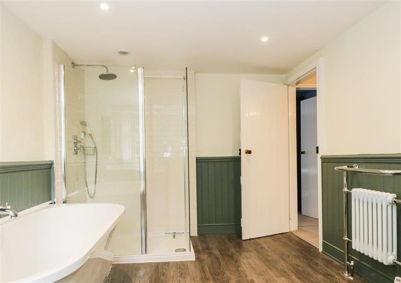This is the bathroom at Roanview Cottage, Askam-In-Furness