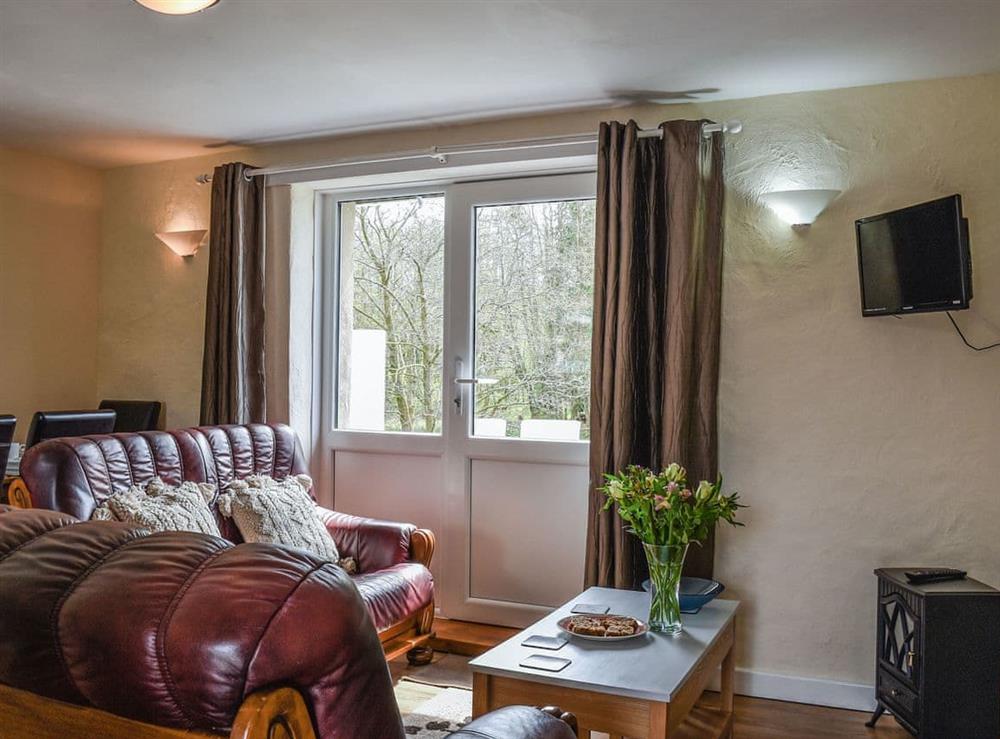 Living area at Robin Cottage in Llandeilo, Dyfed