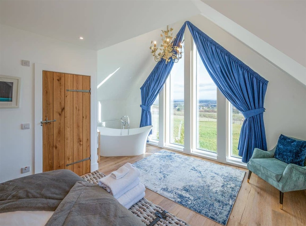 Double bedroom (photo 3) at Robin Cottage in Logiealmond, near Crieff, Perthshire