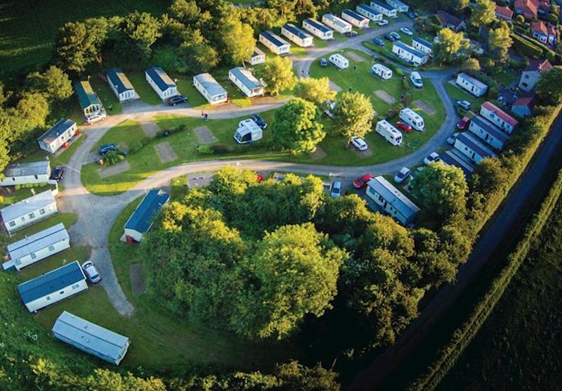 The park setting (photo number 3) at Robin Hood Caravan Park in Vale of York, North of England