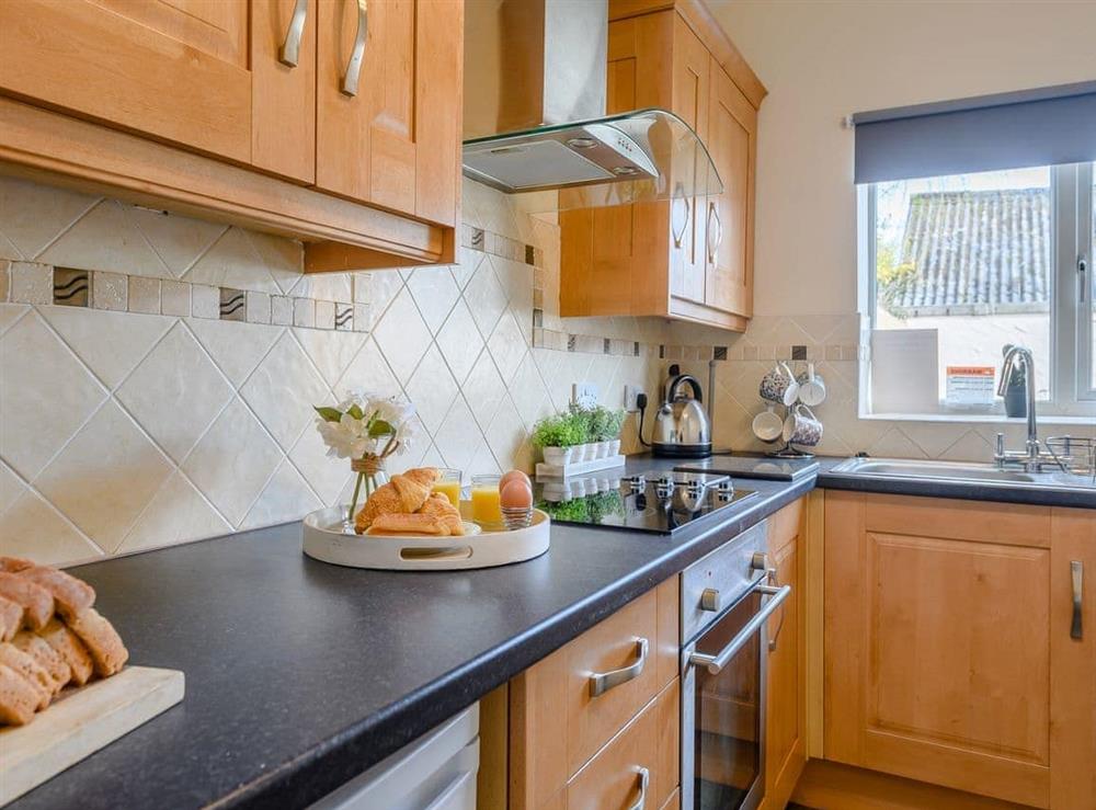 Well presented kitchen at Robins Barn in Skegness, Lincolnshire