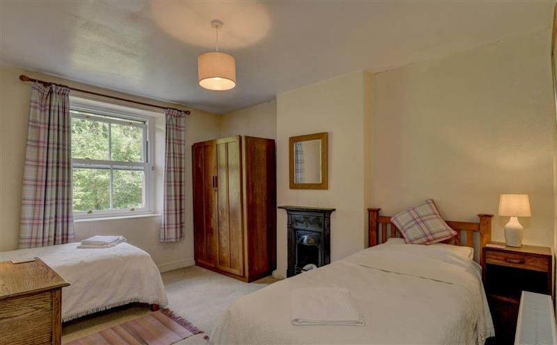 One of the 2 bedrooms at Robins Brook, Porlock